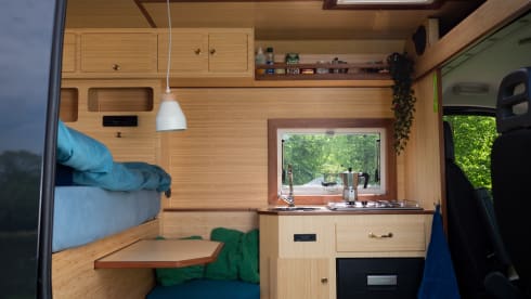 Two-person Citroen self-build camper