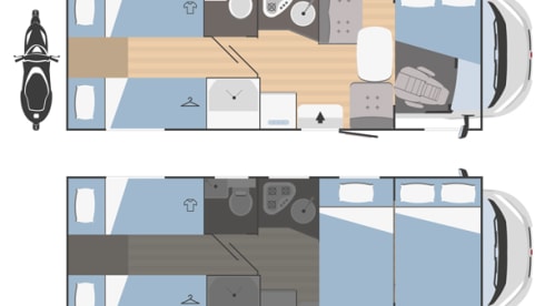 King 9 – Brand new luxury 5-person camper