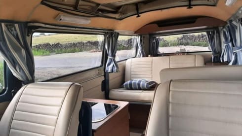 Bernard – Beautiful Campers 1972 VW Early Bay For Hire From Yorkshire
