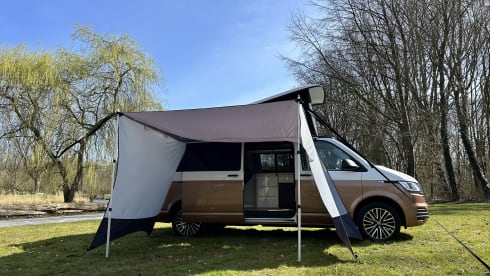4p Volkswagen campervan uit 2021