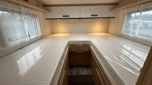 Sunlight-Wohnmobil mit 2 Schlafplätzen ab Baujahr 2020