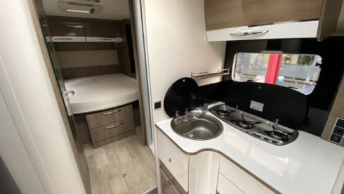 Bavaria Semi-Integral with queen-size bed