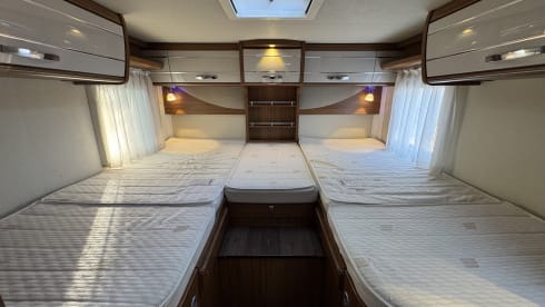Fijne Hymer 4 personen