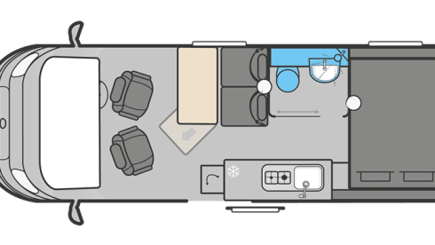 4 berth Luxury Swift Trekker X from 2024 - Leave Your Car With Us Free