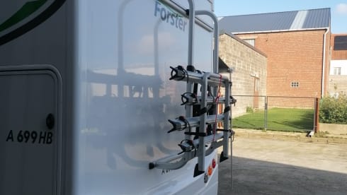 Forster (is from Eura Mobil) alcove from 2024 6 seats as new
