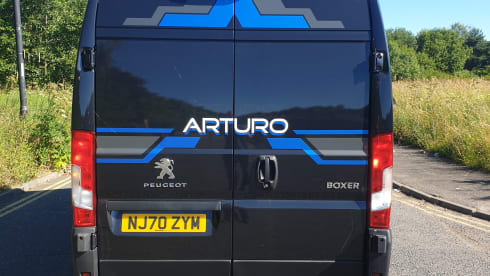 Arturo – 2 berth Peugeot boxer Asphalt from 2021
