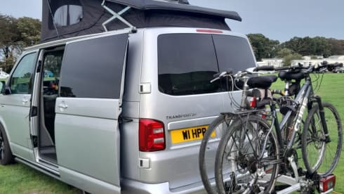 Billy – Our gorgeous twinkling Campervan