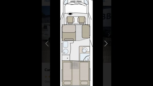 Jimmy – Super camper with lifting bed and length beds