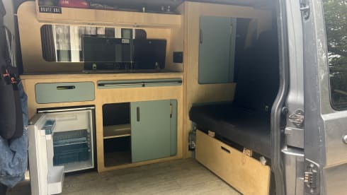 Ernie – 4 berth Volkswagen campervan from 2013