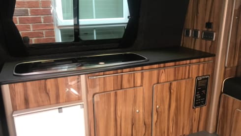 VW T5 Campervan for Hire (LWB, Solar Panel, Diesel Heater)