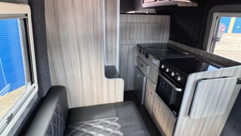 4 berth Mercedes-Benz campervan from 2019