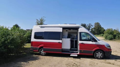 Cherry Red – New Grand Caliofornia Camper 680 Cherry Red