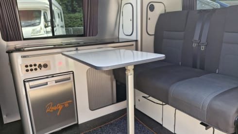 4 berth Volkswagen campervan from 2017