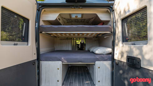 Camper van for rent from 2020 - Fiat Ducato Livingstone 5