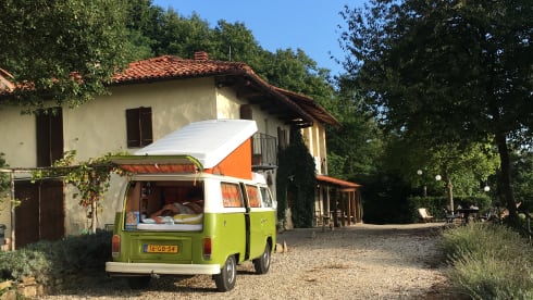 Retro VW T2B Camper droombus - technically top!