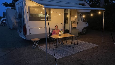 Kaatje – Super cozy family camper for atmosphere seekers and bon vivants