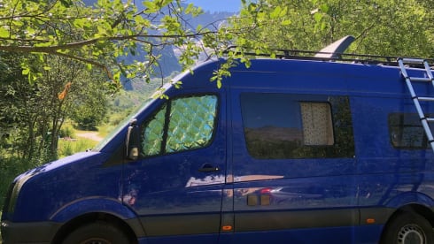 Volkswagen bus for duo or small family ready for a new road trip