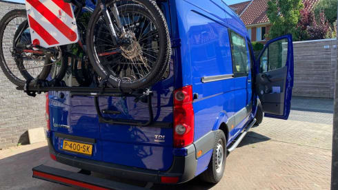 Ideal bus camper for adventure or family with children 