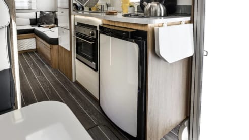 2026 Roller Team 747 – 6 Berth/Belts. Rear lounge 