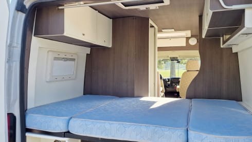 Dutappo – Fiat Ducato 130cv Camper puro 5.40m 4 posti 3 letto