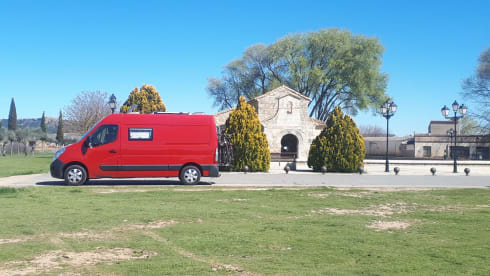 Comfortable camper van