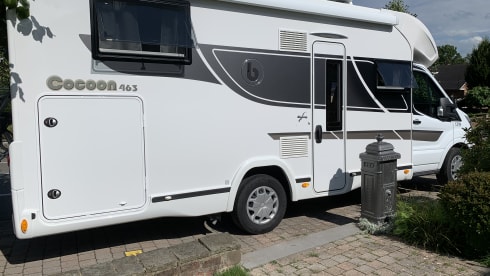Freedom Rider – Ford Benimar Cocoon 463 4 pers. (2023)