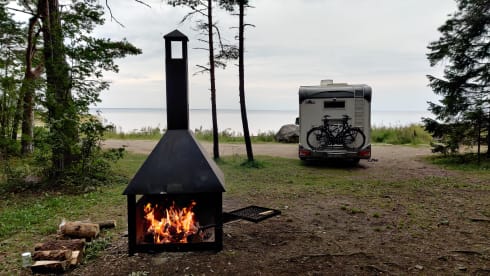 Huisje op wielen – Beau mobil-home familial 5 places ludique et pratique