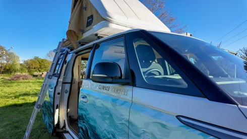 FLO – "FLO" the Climate Camper - A Fully Electric VW ID Buzz Campervan