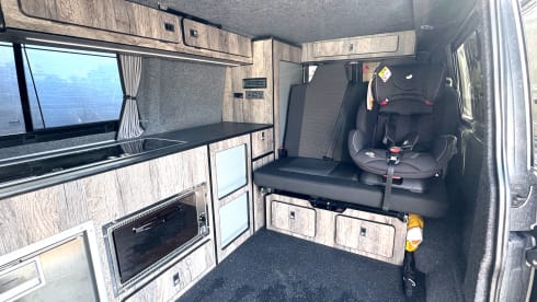 GreyWolf – VW T6.1 Campervan - 4 berth - 2021 Plate - Kitchen 
