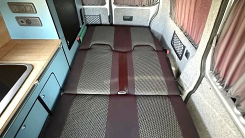 Skye1, 4 berth campervan with pop top roof