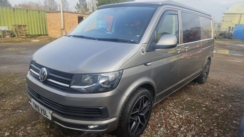 6 seater 4 berth Volkswagen campervan from 2019