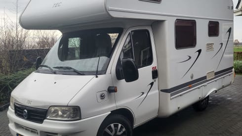 Harley – 4p Fiat alcove uit 2006