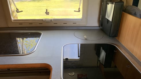 Ons maatje – 6p Adria Mobil alcove from 2004