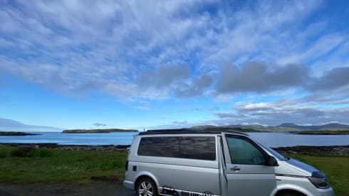 One life  – Including insurance the coolest Vw camper from Edinburgh airport 