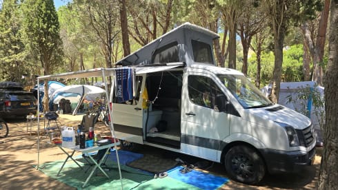 Noeste bus – 4p Volkswagen campervan uit 2015