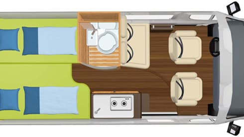 Ride Your Own Story – Hymer Grand Canyon - Spacious and compact for 4 people