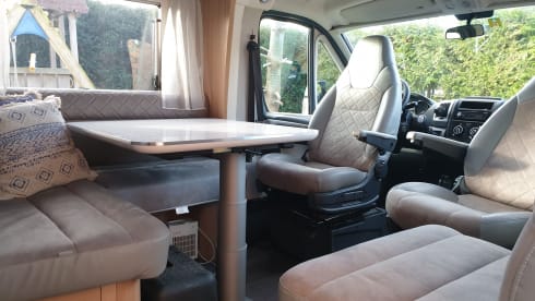 Luxury Adria camper with automatic transmission and air suspension!