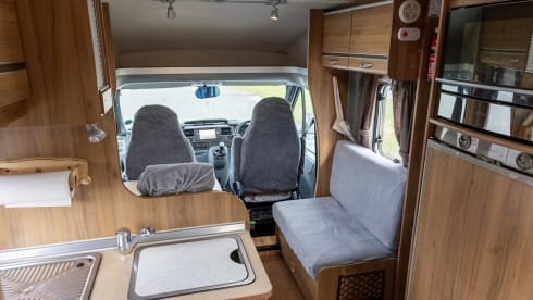 Helga – 4 berth Ford bus from 2007