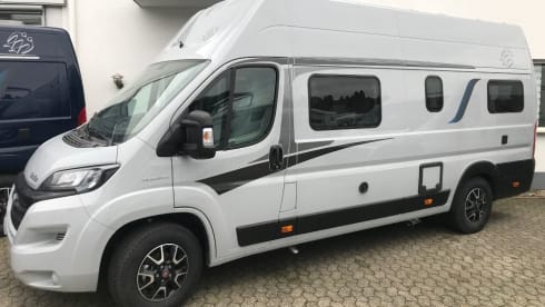 The spacious Columbus Knaus Freeway Boxstar