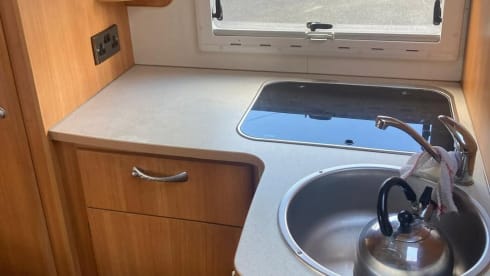 Fiat Campervan mit 4 Schlafplätzen, Baujahr 2007