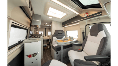 Bij deze verhuur ik mijn gloed nieuwe mobilhome 