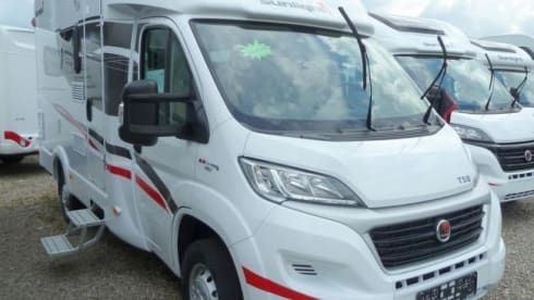 H- type – Compact camper with automatic transmission, luxury camper with all the trimmings