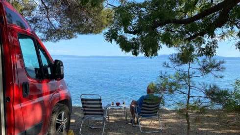 Cozy Fiat Ducato camper van