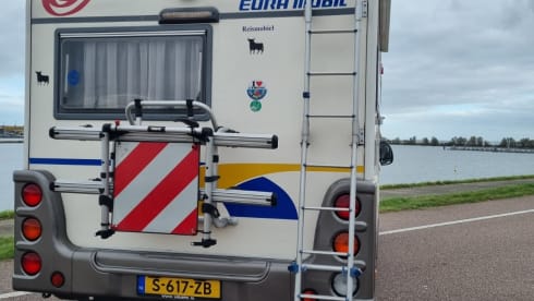 Fiat Ducato Eura Mobil Camper. – 4p Bürstner semi-integrated from 2003