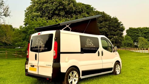 4 berth Vauxhall campervan 