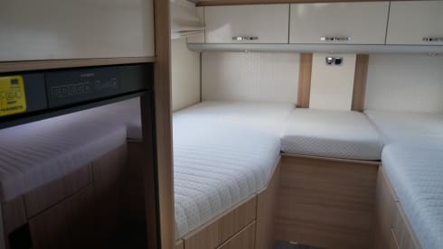 2p Bürstner semi-integrated from 2018