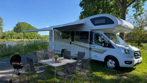 Ruime Luxe Mobilhome voor 6 Personen – Klaar voor Avontuur