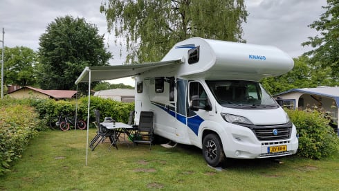 Familie camper! 6p Knaus alkoof uit 2018