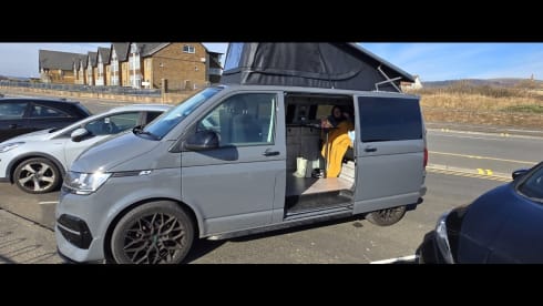 4 berth Volkswagen campervan from 2020
