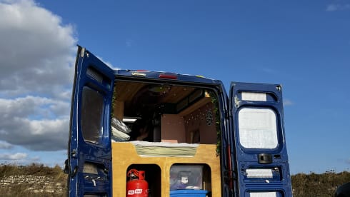 Lofty  – Camper available from Oxford or Glastonbury 